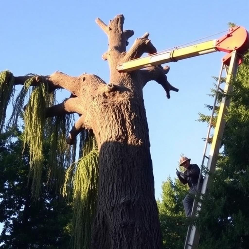 Large tree removal